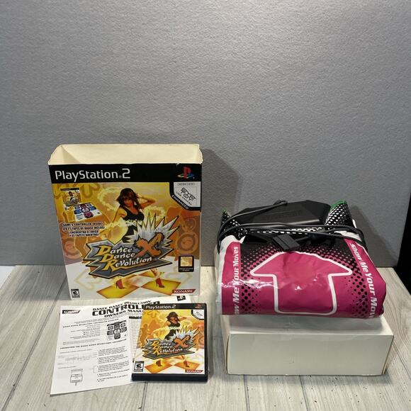 Dance Dance Revolution X Bundle (Sony PlayStation 2, 2008) Complete - Picture 1 of 3